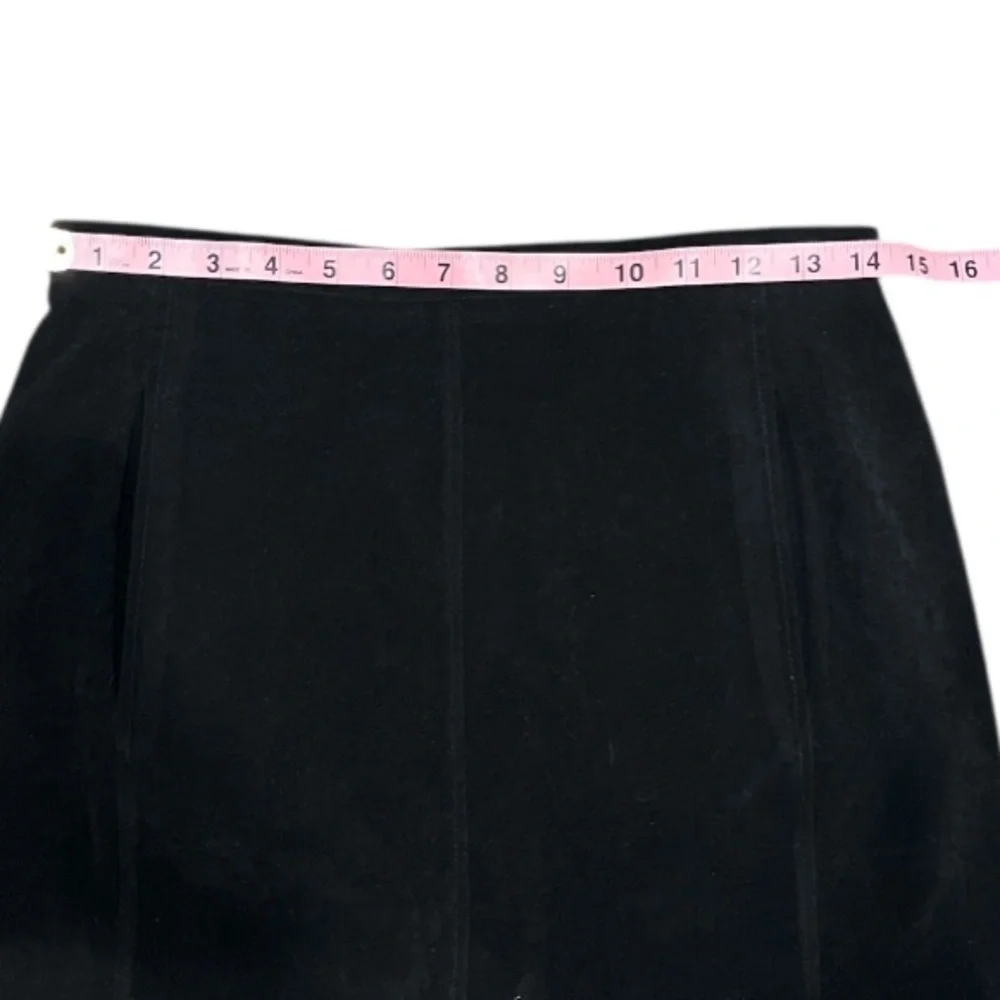 Harve Benard Petites Black 8P Maxi Pencil Skirt